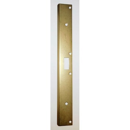 Don-Jo 1-3/4" x 18" Single Hole Strike AST21341BP